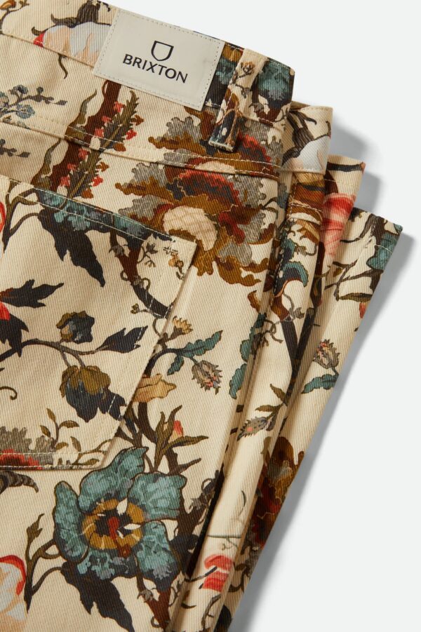 Margo Cropped 5-Pocket Pant - Botanical Floral - Image 11