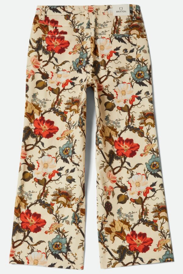 Margo Cropped 5-Pocket Pant - Botanical Floral - Image 9