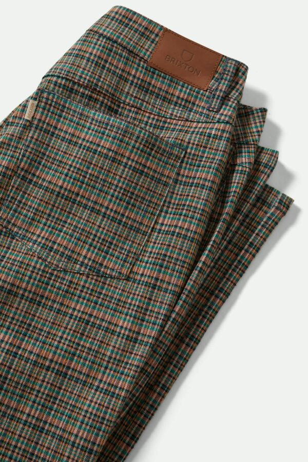Margo Cropped 5-Pocket Pant - Multi Stripe/Plaid - Image 10