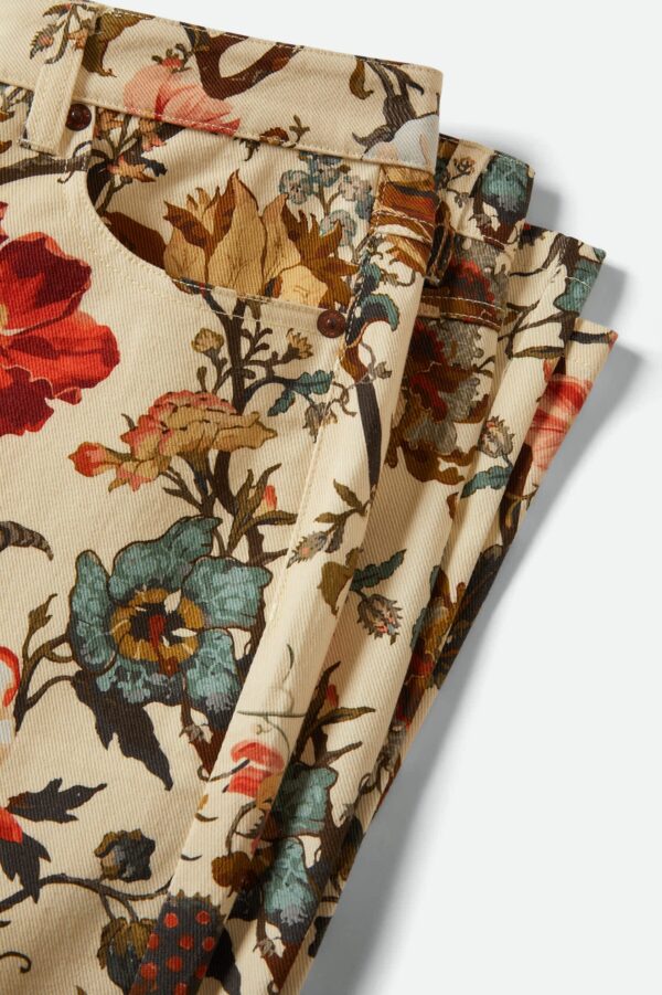 Margo Cropped 5-Pocket Pant - Botanical Floral - Image 12