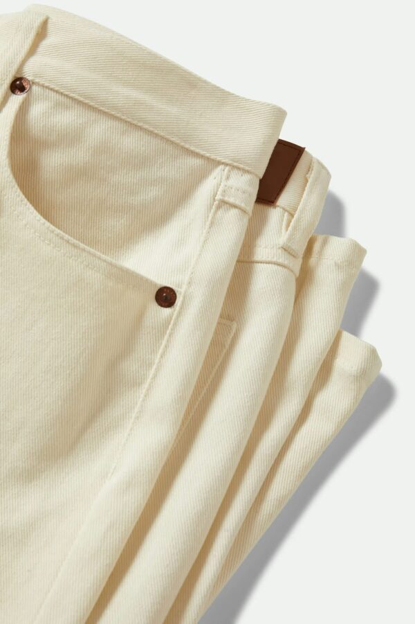 Margo Cropped 5-Pocket Pant - Off White - Image 10