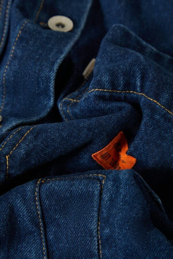 Durham Shirt Jacket - Rinse Denim - Image 9