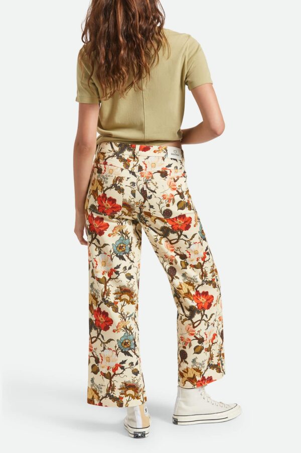 Margo Cropped 5-Pocket Pant - Botanical Floral - Image 6