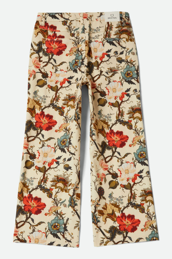 Margo Cropped 5-Pocket Pant - Botanical Floral - Image 8